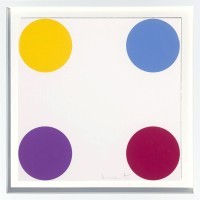 Damien Hirst - Maltohexaose 2011 Woodcut spots (32/55)