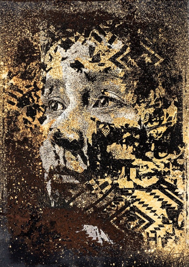 Vhils - Burst, 2021 (410/647)