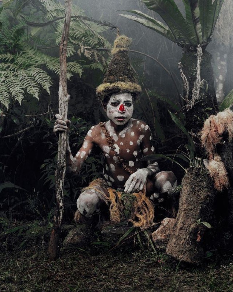 Jimmy Nelson - XV 59 Gogine Boy, Goroka, Eastern Highland, Papua New Guinea, 2010